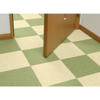 サンコー 撥水おくだけタイルマット20枚入り グリーン KH-93 1セット