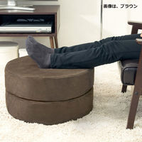 宮武製作所 リビング座布団・丸 アイボリー　（直送品）