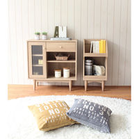 白井産業 ほこほこ ほっこりくつろげるナチュラル色のコンパクトラック 1台（直送品）