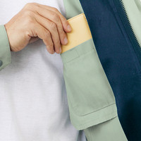 自重堂　制服百科　製品制電ブルゾン　ライトブルー　５Ｌ　81500（直送品）