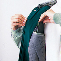 自重堂　制服百科　防寒ブルゾン　ダークブルー　ＬＬ　48070（直送品）