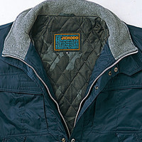 自重堂　制服百科　防寒ブルゾン（フード付）　ブラック　ＬＬ　48080（直送品）