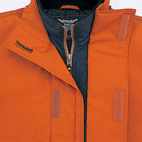 自重堂　制服百科　防水防寒ブルゾン（フード付）　チャコールグレー　５Ｌ　48340（直送品）