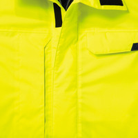 自重堂　制服百科　高視認防水防寒コート（フード付）　オレンジ　Ｌ　48473（直送品）