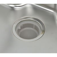 カクダイ ガオナ 浅型ゴミ受け 14.4センチ プラスチック製 シンク GA-PB006 1個