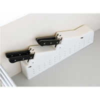 カクダイ ガオナ 横型包丁差し 簡単取付け 4本収納 ロック付き シンク下 引出収納用 GA-PF005 1台