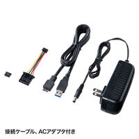 サンワサプライ IDE/SATAーUSB3.0変換ケーブル USB-CVIDE6 1個（直送品）
