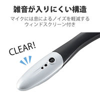 ヘッドセット 片耳 イヤーフック USB接続 フレキシブルアーム HS-EP13USV エレコム 1個（直送品）