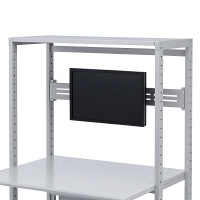 サンワサプライ　eラック　モニター用バー（幅1000mm）　ER-100MB　1セット　（直送品）