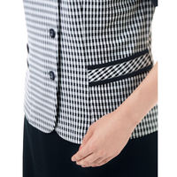 ボンマックス BONOFFICE オーバーブラウス モノトーン 9号 AJ0836-18 1着（直送品）