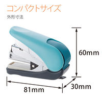 プラス フラットかるヒット32枚針付 ブルー ST-010VNH 1セット(1個)