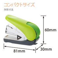 プラス フラットかるヒット32枚針付 グリーン ST-010VNH 1セット(1個)