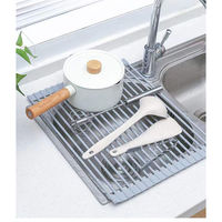 ウィキャン 収納便利シリコン水切り S 42×24cm WJ-9124 1個（直送品）