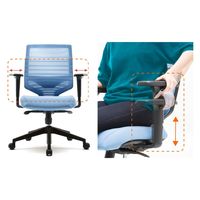 【車上渡し】アール・エフ・ヤマカワ T30 チェア 可動肘 グリーン FHTN302RF015 1脚（直送品）