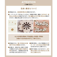 【regalo】 木製ガーランド 【Happy Birthday】 ブラック 筆記体 ウッドレターバナー WLB-HBCG-BK 1セット（直送品）