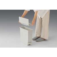 リス どこでも使えるペダルダストボックス13L ダークグレー GPRB052 1個