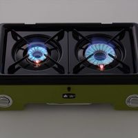 LOGOS×ALADDIN ポータブル ガスカセットコンロ 2バーナー 81060050 1台 LOGOS/ロゴス