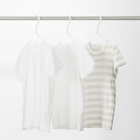 無印良品 ポリプロピレン洗濯用ハンガー 約幅33cm 3本組 1セット（18本：3本組×6） 良品計画