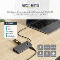 Startech.com マルチポートアダプター/USBC接続/HDMI/100WPD 115B-USBC-MULTIPORT 1個