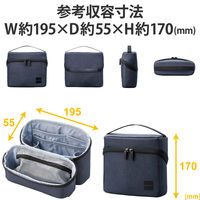 ガジェットポーチ ガジェットケース 小物入れ 収納 ポーチ バッグインバッグ ネイビー BMA-GP18NNV エレコム 1個