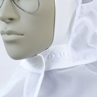 【衛生帽子】 住商モンブラン「現場のチカラ」 頭巾帽子 兼用 LL A9-1055 白 1セット(5枚入)  オリジナル