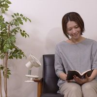 ライフオンプロダクツ コードレスクリップファン オフホワイト PR-F058-OW 1台（直送品）