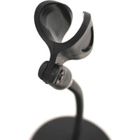 KC キョーリツ グースネックタイプ 卓上マイクスタンド MDS-3/BK (マイクホルダー付) x 3本（直送品）