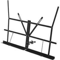 KC キョーリツ 卓上譜面台 MS-140/BK x 6台（直送品）