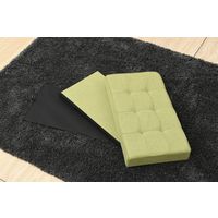 YAMAZEN リビング収納スツール ダブル LS-D70(GR) 1台（直送品）