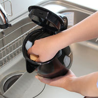 ドリテック 電気ケトル「プロム」1.0L ブラック PO-160BK 1台