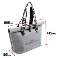 ライラクス DRESS 防水トートバッグ 40L ブラック 4249366 1個（直送品）