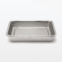 無印良品 ステンレス バット 約26.5×20.5×高さ4.5cm 良品計画