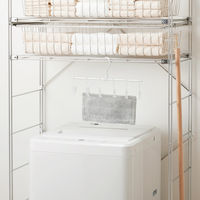 無印良品 アルミ直線ハンガー 約幅35cm 6ピンチ 1セット（4個） 良品計画