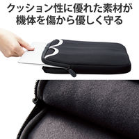 パソコンケース PCバッグ 11.6インチ スリーブポケット付き 撥水加工 ブラック BM-IBPT11NBK エレコム 1個