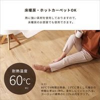 ホームテイスト ウッドフラッツ はめこみ式フロアタイル 1220×180mm アッシュオーク FJT-72 1セット(72枚入)（直送品）