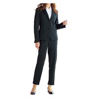 カーシーカシマ BEST SUPPORT KNIT テーパードパンツ ブラック 9号 EAL859 1着