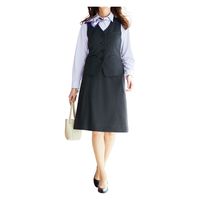 カーシーカシマ BEST SUPPORT KNIT フレアスカート チャコールグレー 5号 EAS858 1着