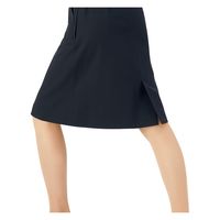 カーシーカシマ AIR SWING SUITS “BRIGHT” セミタイトスカート ブラックストライプ 15号 EAS867 1着