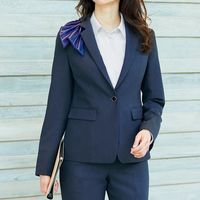 カーシーカシマ TRICOT STRIPE KNIT 長袖シャツブラウス パープルストライプ 15号 EWB875 1着