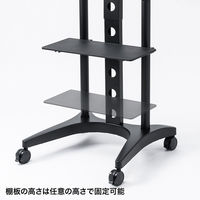 サンワサプライ 32~65型対応ディスプレイスタンド CR-PL55BK 1台