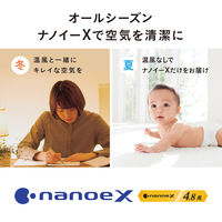 パナソニック 加湿セラミックファンヒーター DS-FKX1206-W 1台