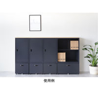 【軒先渡し】エムテックス スチールパーソナルロッカー 専用 天板 幅800mm用 285115 1枚（直送品）