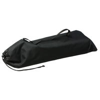 角利産業 フォールディングチェア 難燃キルト生地 ブラック 00089218 1脚（直送品）