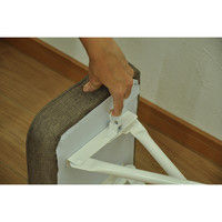 エイ・アイ・エス 折畳ハイスツール ブラウン AAHS-42 BR 1脚（直送品）