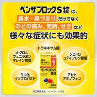 ベンザブロックS錠 60錠 アリナミン製薬  風邪薬  鼻かぜ 鼻水 鼻づまり のどの痛み せき【指定第2類医薬品】