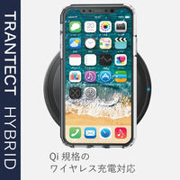 iPhoneX iPhoneXS ケース カバー TPU ポリカーボネート ストラップホール付 シンプル クリア PM-A18BHVCCR エレコム 1個