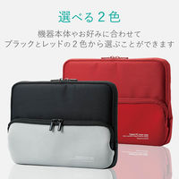 Surface Go インナーケース バッグインバッグ ネオプレン ポケット付き ブラック TB-MSG18NPPBK エレコム 1個