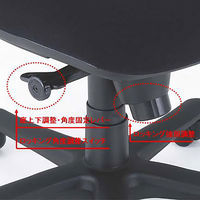 【アウトレット】8VC21A FXL3 |オカムラ VC2 オフィスチェア 肘無し ダークグリーン 1脚 脚幅644、座幅500mm キャスター付き 事務椅子