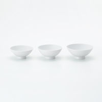 【まとめ買いセット】 無印良品 白磁めし茶碗 大  約直径12.5×高さ5.5cm 1箱（5個入） 良品計画