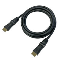 Vodaview　可動式HDMIケーブル(上下左右180度屈曲対応タイプ)　2m　HDMI[オス] - HDMI[オス]　VV-F-HDMI020AA-B　1本